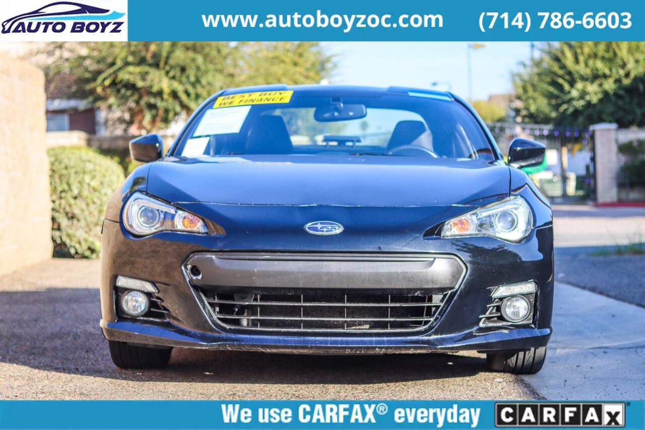 2016 Subaru BRZ for sale at Auto Boyz in Garden Grove, CA