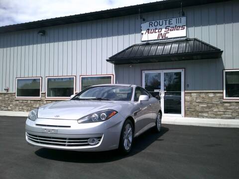 2008 Hyundai Tiburon for sale at Route 111 Auto Sales Inc. in Hampstead NH
