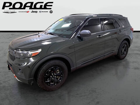 2022 Ford Explorer for sale at Poage Chrysler Dodge Jeep Ram in Hannibal MO