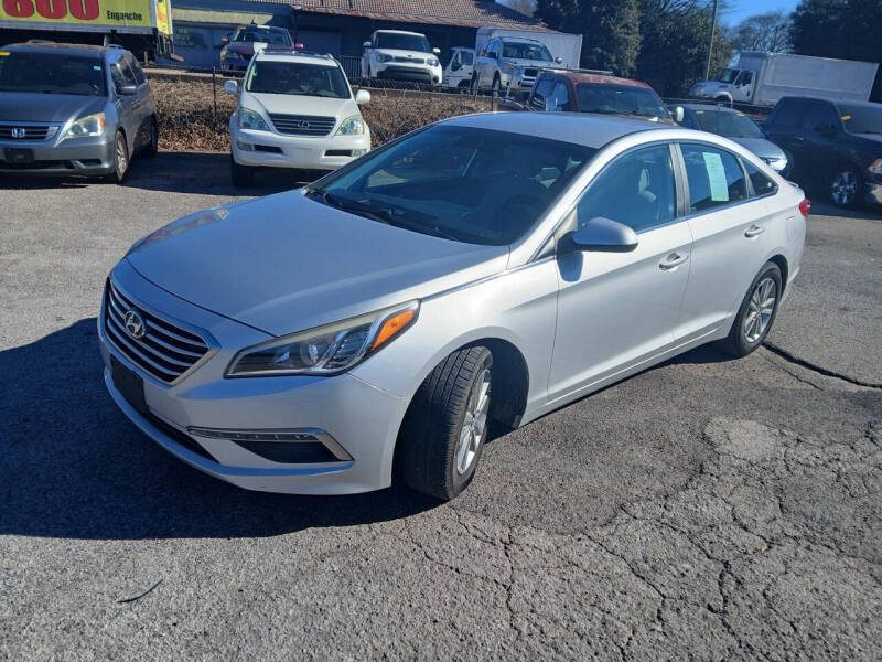 2015 Hyundai Sonata for sale at In House Auto Finance Inc in Gainesville GA