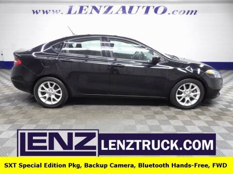 2013 Dodge Dart for sale at LENZ TRUCK CENTER in Fond Du Lac WI