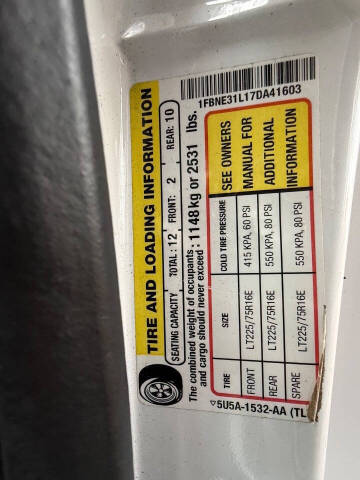 2007 Ford E-Series E-350 SD XLT