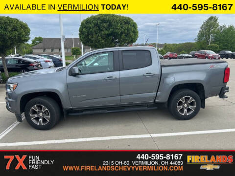 2019 Chevrolet Colorado for sale at Firelands Chevrolet of Vermillion in Vermilion OH