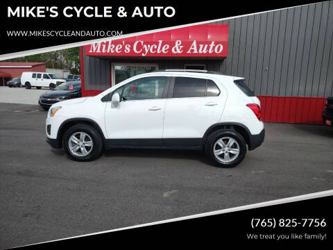 2016 Chevrolet Trax for sale at MIKE'S CYCLE & AUTO in Connersville IN