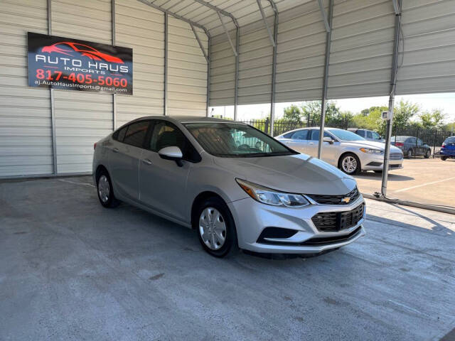 2016 Chevrolet Cruze for sale at Auto Haus Imports in Grand Prairie, TX