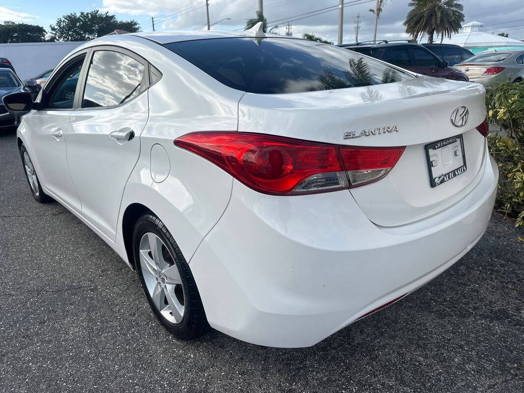 2012 Hyundai ELANTRA for sale at Tropical Auto Sales in North Palm Beach, FL