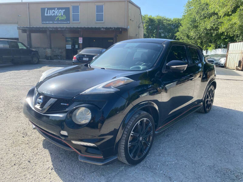 2015 Nissan JUKE for sale at LUCKOR AUTO in San Antonio TX