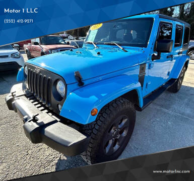 2017 Jeep Wrangler Unlimited for sale at Motor 1 LLC in Raleigh NC