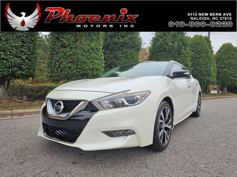2016 Nissan Maxima for sale at Phoenix Motors Inc in Raleigh NC