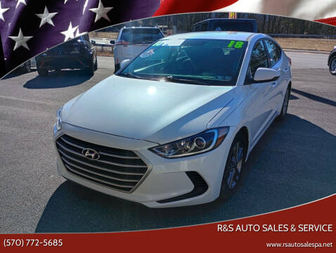 2018 Hyundai Elantra for sale at R&S Auto Sales & SERVICE in Linden PA