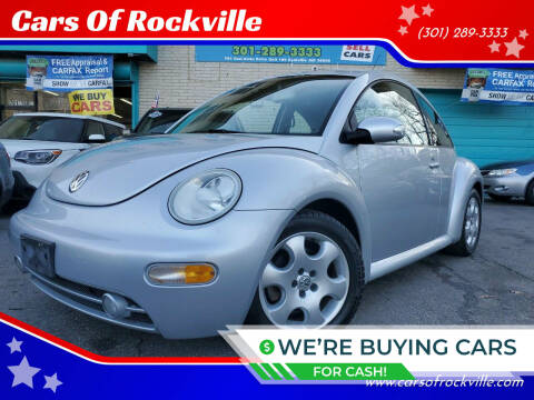 2003 Volkswagen New Beetle for sale at Cars Of Rockville in Rockville MD
