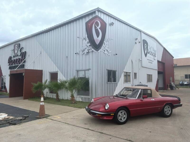 1984 Alfa Romeo Spider for sale at Barrett Auto Gallery in San Juan TX