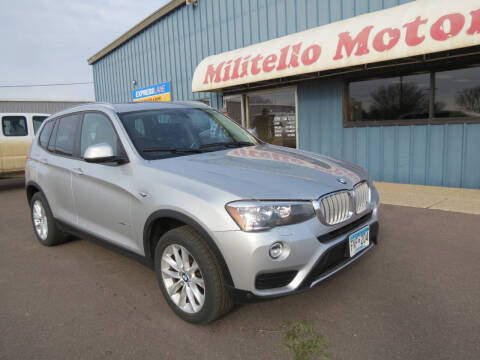 2015 BMW X3 xDrive28i