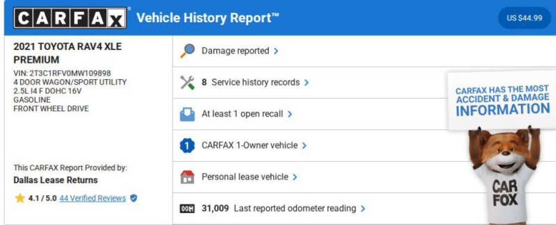 2021 Toyota RAV4 XLE Premium