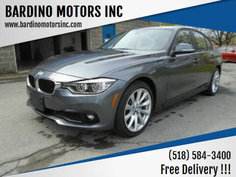 2018 BMW 3 Series for sale at BARDINO MOTORS INC in Saratoga Springs NY