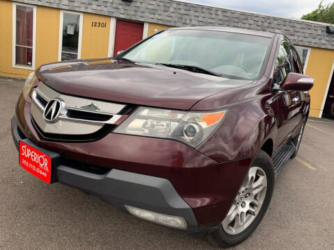 2008 Acura MDX for sale at Superior Auto Sales, LLC in Wheat Ridge CO