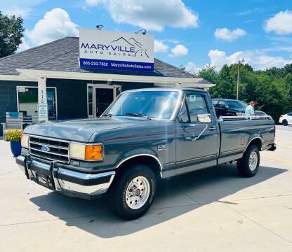 1989 Ford F-150 for sale at Maryville Auto Sales in Maryville TN