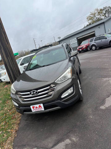 2013 Hyundai Santa Fe Sport for sale at F & A Auto Sales in Sioux City IA