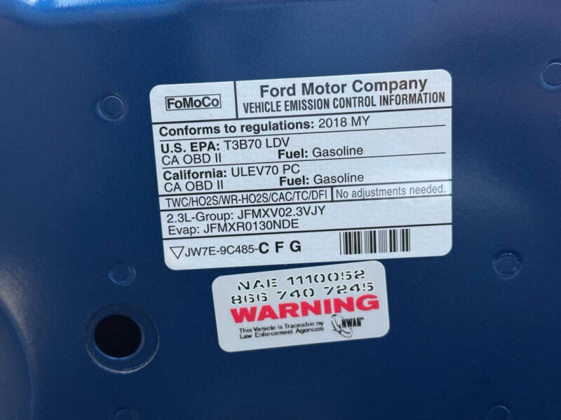 2018 Ford Mustang EcoBoost