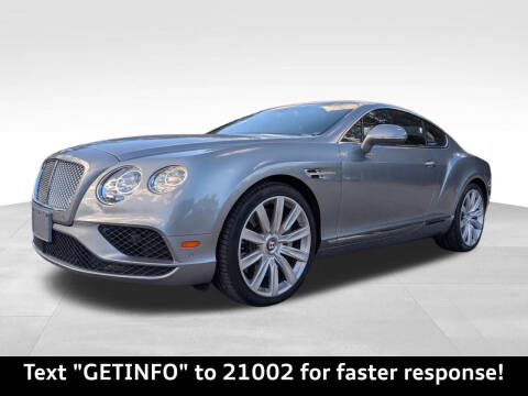 2016 Bentley Continental GT V8