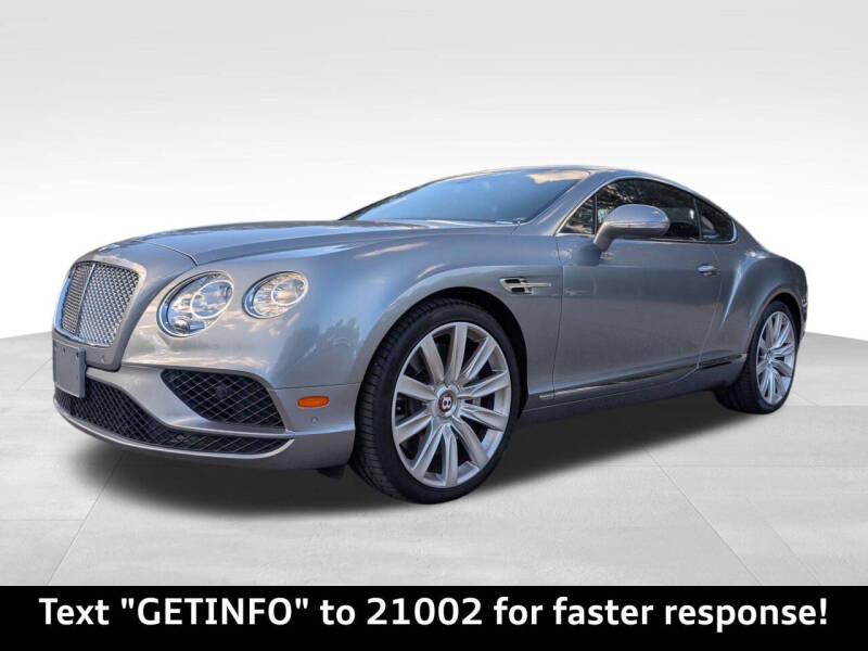 2016 Bentley Continental GT V8