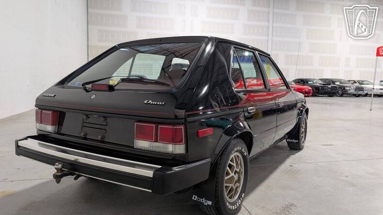 1987 Dodge Omni America