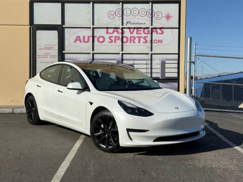 2022 Tesla Model 3 for sale at Las Vegas Auto Sports in Las Vegas NV