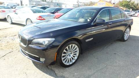 2012 BMW 7 Series for sale at Unlimited Auto Sales in Upper Marlboro MD