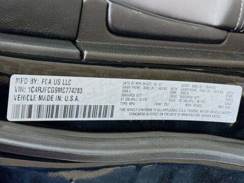 2021 Jeep Grand Cherokee Overland