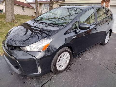 2016 Toyota Prius v for sale at GLOBAL AUTOMOTIVE in Grayslake IL