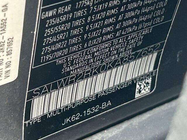 2019 Land Rover Range Rover Sport HSE Td6