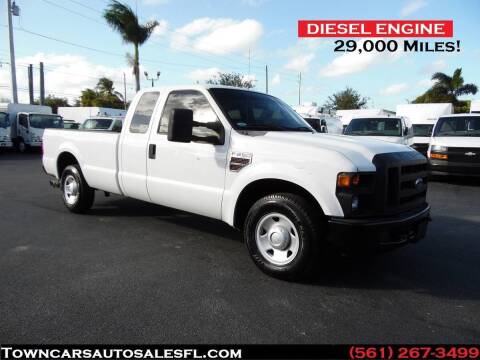 2008 Ford F-250 Super Duty for sale at Town Cars Auto Sales in West Palm Beach FL
