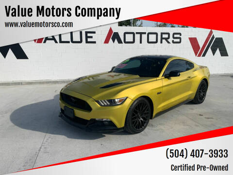 2017 Ford Mustang for sale at Value Motors Company in Marrero LA