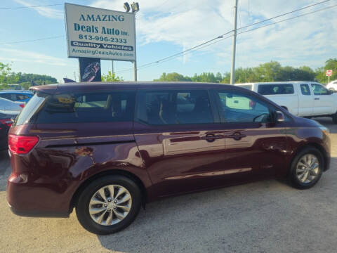 2019 Kia Sedona for sale at Amazing Deals Auto Inc in Land O Lakes FL