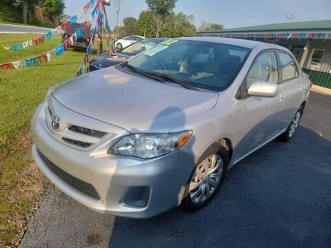 2012 Toyota Corolla for sale at Pack's Peak Auto in Hillsboro OH