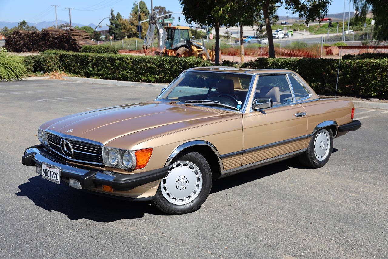 1986 Mercedes-Benz 560-Class for sale at DE AUTOS INC in San Juan Capistrano, CA