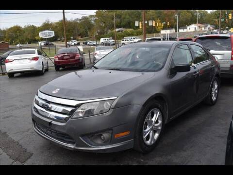 2012 Ford Fusion for sale at WOOD MOTOR COMPANY in Madison TN