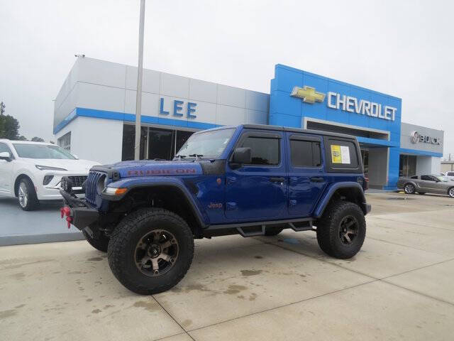 2018 Jeep Wrangler Unlimited for sale at LEE CHEVROLET PONTIAC BUICK in Washington NC