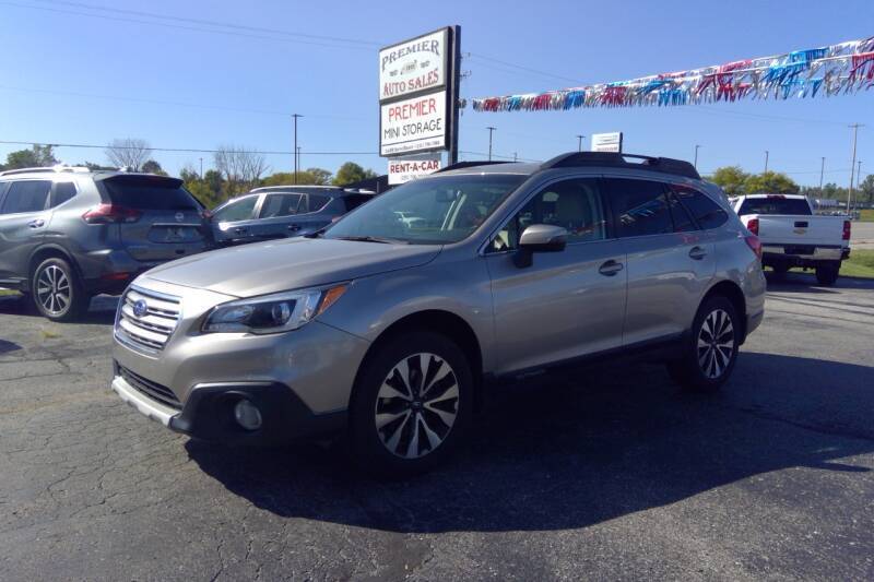 2015 Subaru Outback for sale at Premier Auto Sales Inc. in Big Rapids MI