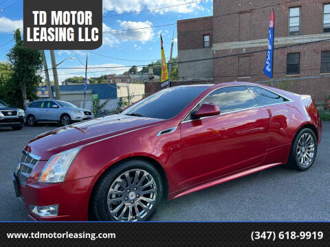 2011 Cadillac CTS for sale at TD MOTOR LEASING LLC in Staten Island NY