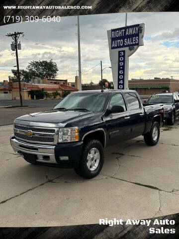 2012 Chevrolet Silverado 1500 for sale at Right Away Auto Sales in Colorado Springs CO