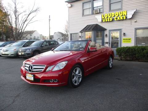 2011 Mercedes-Benz E-Class for sale at Loudoun Used Cars in Leesburg VA