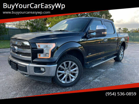2017 Ford F-150 for sale at BuyYourCarEasyWp in West Park FL
