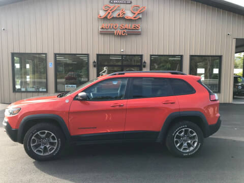 2021 Jeep Cherokee for sale at K & L AUTO SALES, INC in Mill Hall PA
