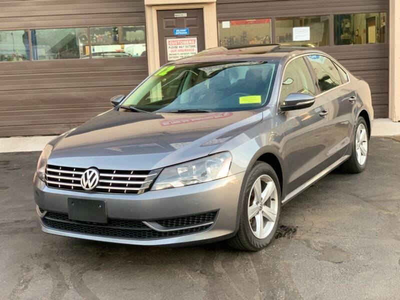 2012 Volkswagen Passat for sale at Eagle Auto Sale LLC in Holbrook MA