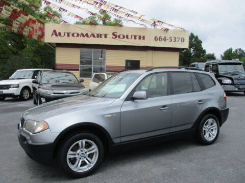2005 BMW X3 for sale at Automart South in Alabaster AL