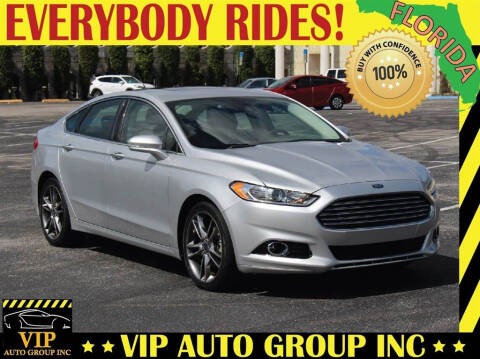 2014 Ford Fusion for sale at VIP Auto Group in Clearwater FL