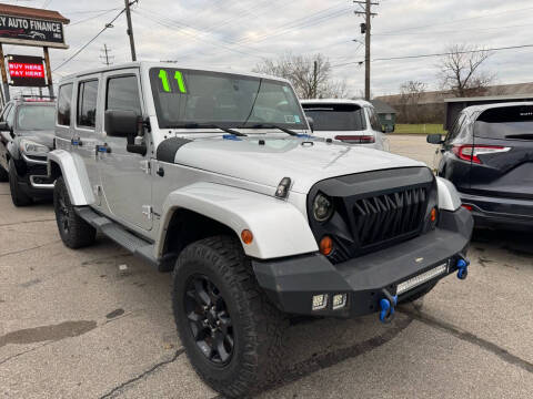 2011 Jeep Wrangler Unlimited for sale at Valley Auto Finance in Girard OH