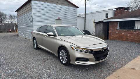 2018 Honda Accord for sale at Davie County Motors in Mocksville NC