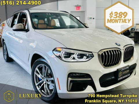 2020 BMW X3 for sale at LUXURY MOTOR CLUB in Franklin Square NY